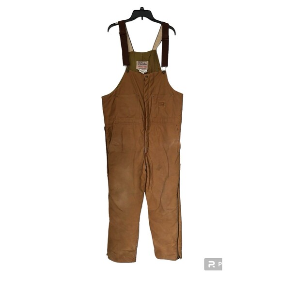 Walls Blizzard‎ Pruf Men’s Workwear Overalls Size Large Short - Picture 1 of 10
